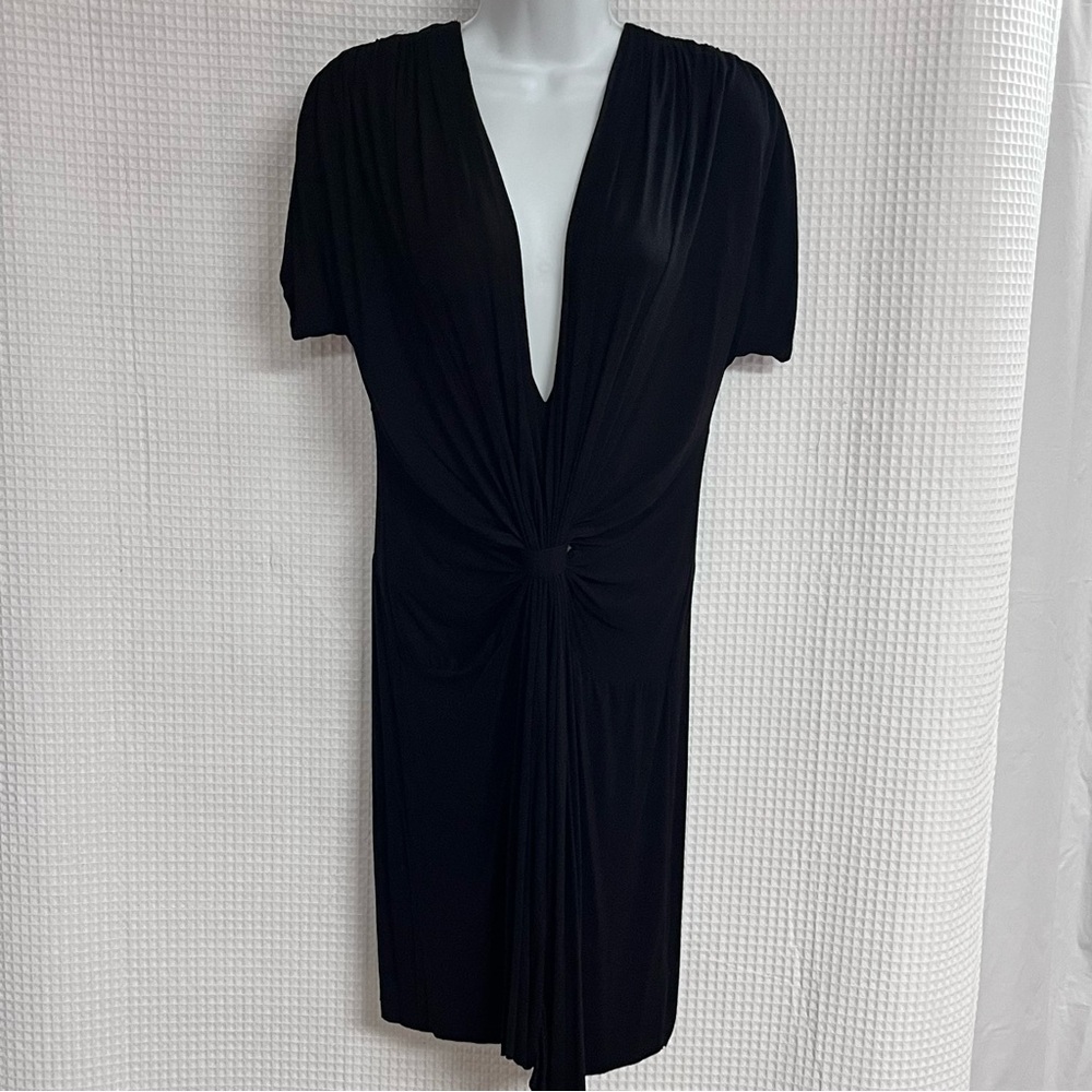 Free People little black knit dress size large